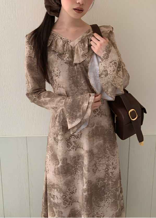 フリルマーメイドワンピース