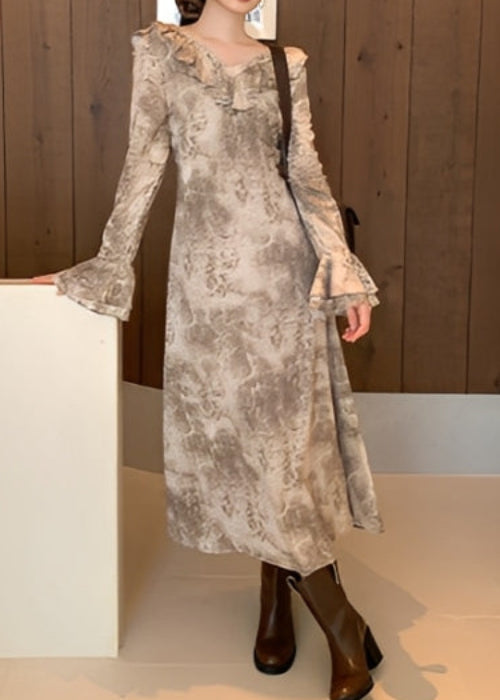 フリルマーメイドワンピース